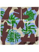 SILK SCARF 65 / PAINT FLOWER