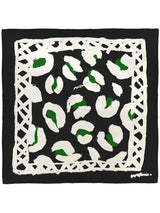 <シルクスカーフ65>ビッグレオパード