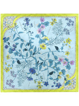 <Silk Scarf 88> Herbal Garden