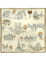 <シルクスカーフ65>ヴィレトワレ