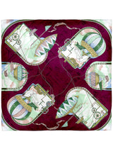 <シルクスカーフ88> ドラフトバルーン