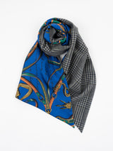 <ウールシルクWマフラー>トルクメン