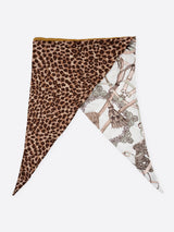 DIAMOND SCARF / LEOPARD ZEBRA
