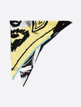 <三角スカーフミニ>ドローペイズリー