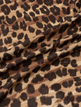SILK SCARF 65 / LEOPARD ZEBRA