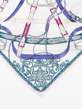 SILK SCARF 88 / TASSEL STIRRUP