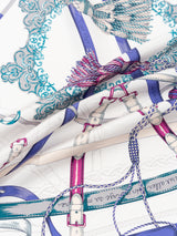 SILK SCARF 88 / TASSEL STIRRUP