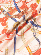 SILK SCARF 88 / TASSEL STIRRUP