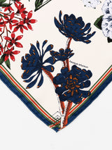 SILK SCARF 65 / AUTUMN GARDEN