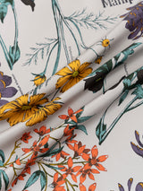 SILK SCARF 65 / AUTUMN GARDEN