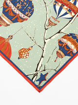 <シルクスカーフ65>オーナメントバルーン