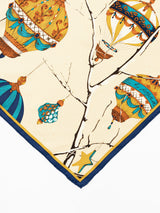 <シルクスカーフ65>オーナメントバルーン