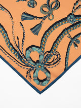 <シルクスカーフ88>オビドメ