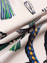 <シルクスカーフ88>オビドメ