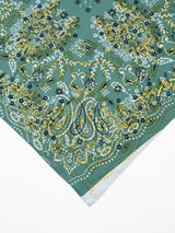 <シルクスカーフ65>コラージュカレイドバンダナ