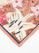 <シルクスカーフ65>ボタニックガーデン