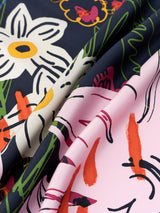 <シルクスカーフ65>ボタニックガーデン