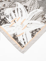 <シルクスカーフ65>ボタニックガーデン