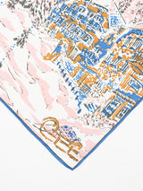 SILK SCARF 88 / WINTERY LANDSCAPE