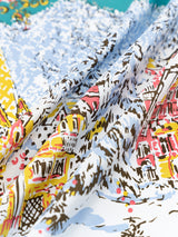 SILK SCARF 88 / WINTERY LANDSCAPE