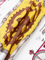 <シルクスカーフ65>ヴィンテージサイクル