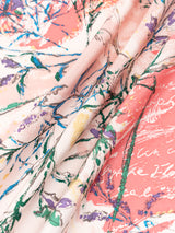 <シルクスカーフ65>ハンギングフラワー