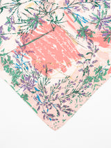 SILK SCARF 88 / HANGING FLOWER