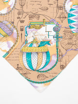 <シルクスカーフ88> ドラフトバルーン