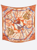 <ウールシルクストールヘリンボーン織120>タッセルストラップ