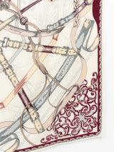 <ウールシルクストールヘリンボーン織120>タッセルストラップ