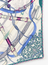 <ウールシルクストールヘリンボーン織120>タッセルストラップ