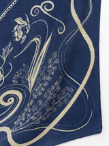 <ウールシルクストールヘリンボーン織120>バブル