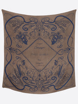 <ウールシルクストールヘリンボーン織120>バブル