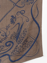 <ウールシルクストールヘリンボーン織120>バブル