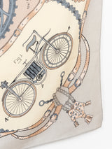 WOOL SILK STOLE HERRINGBONE WEAVE 120 / VINTAGE CYCLE