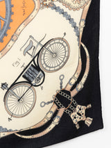 WOOL SILK STOLE HERRINGBONE WEAVE 120 / VINTAGE CYCLE