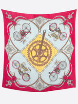 WOOL SILK STOLE HERRINGBONE WEAVE 120 / VINTAGE CYCLE