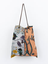 <リバーシブルプリントトートバッグL>オータムガーデン