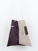 REVERSIBLE PRINT TOTE BAG L / PADDED BOTANIC GARDEN