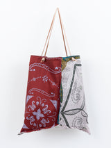 <リバーシブルプリントトートバッグL>テント ウィンタースワン