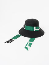 <ハット> BKブロックペイズリー