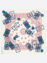 <コットンスカーフ65>バカラバンダナ