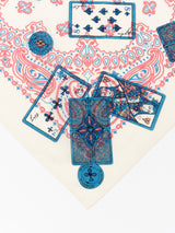 <コットンスカーフ65>バカラバンダナ