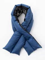 <ダウンマフラー>ペイズリーバンダナ