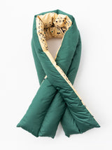 <ダウンマフラー>ペイズリーバンダナ