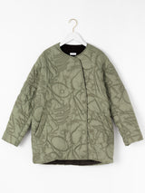 <キルティングWコクーンコート>マウンテン