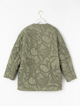 <キルティングWコクーンコート>マウンテン