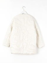 <キルティングWコクーンコート>アブストラクト