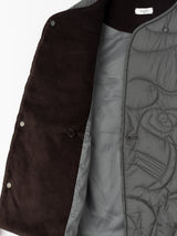 <キルティングクルーネックベスト>アブストラクト