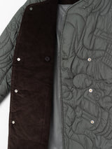 <キルティングWコクーンコート>アブストラクト